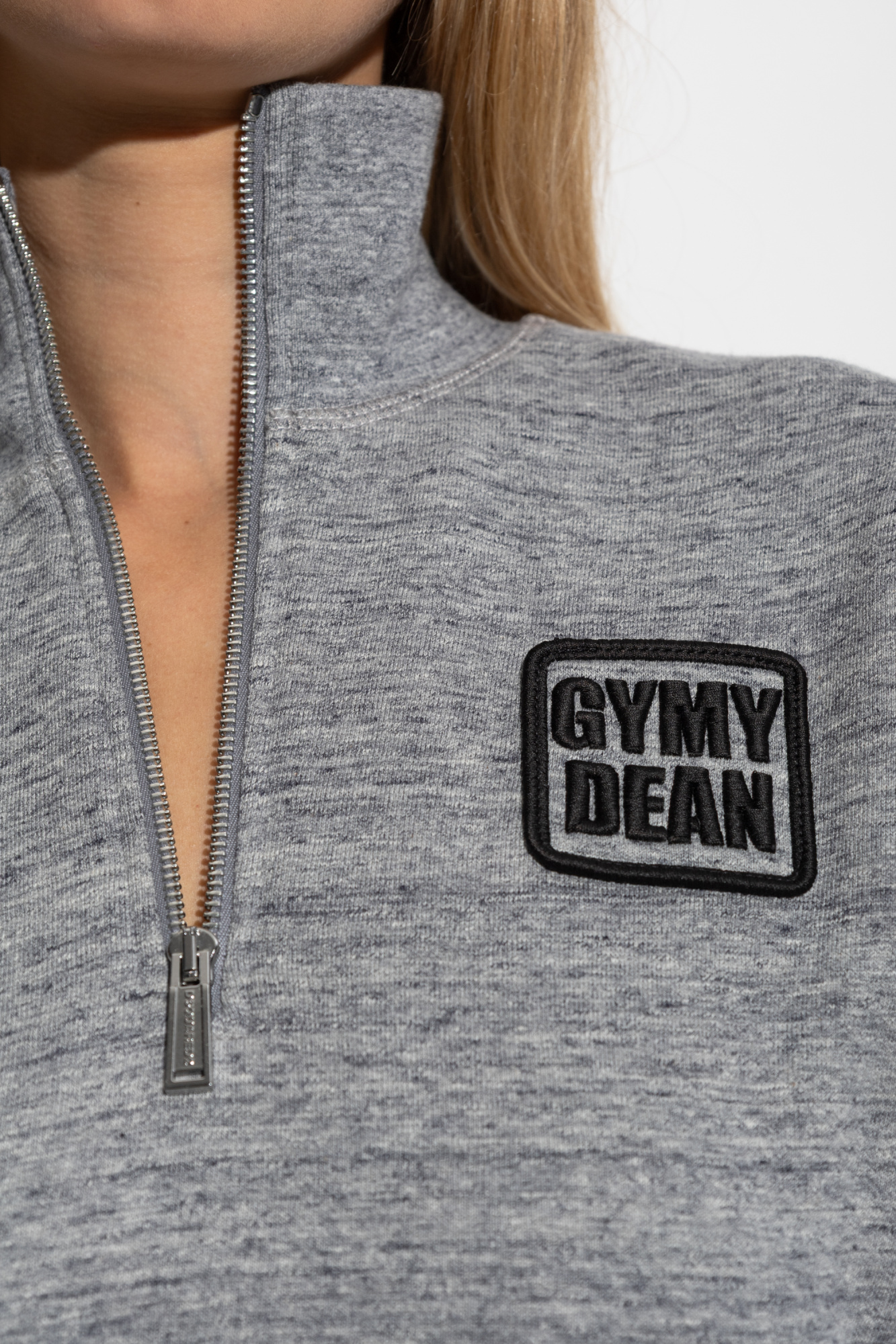 VIP【関税送料無料】希少 DSQUARED2 GREY COTTON SWEATSHIRT Grey Sweatshirt with stand-up collar Dsquared2 - Vitkac GB